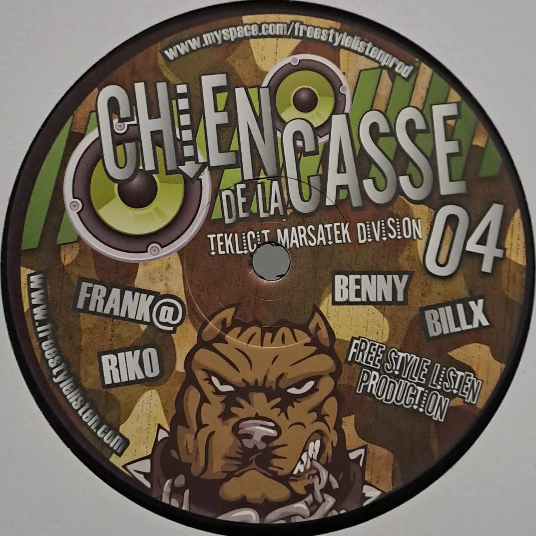 Chien De La Casse 04 - vinyle freetekno